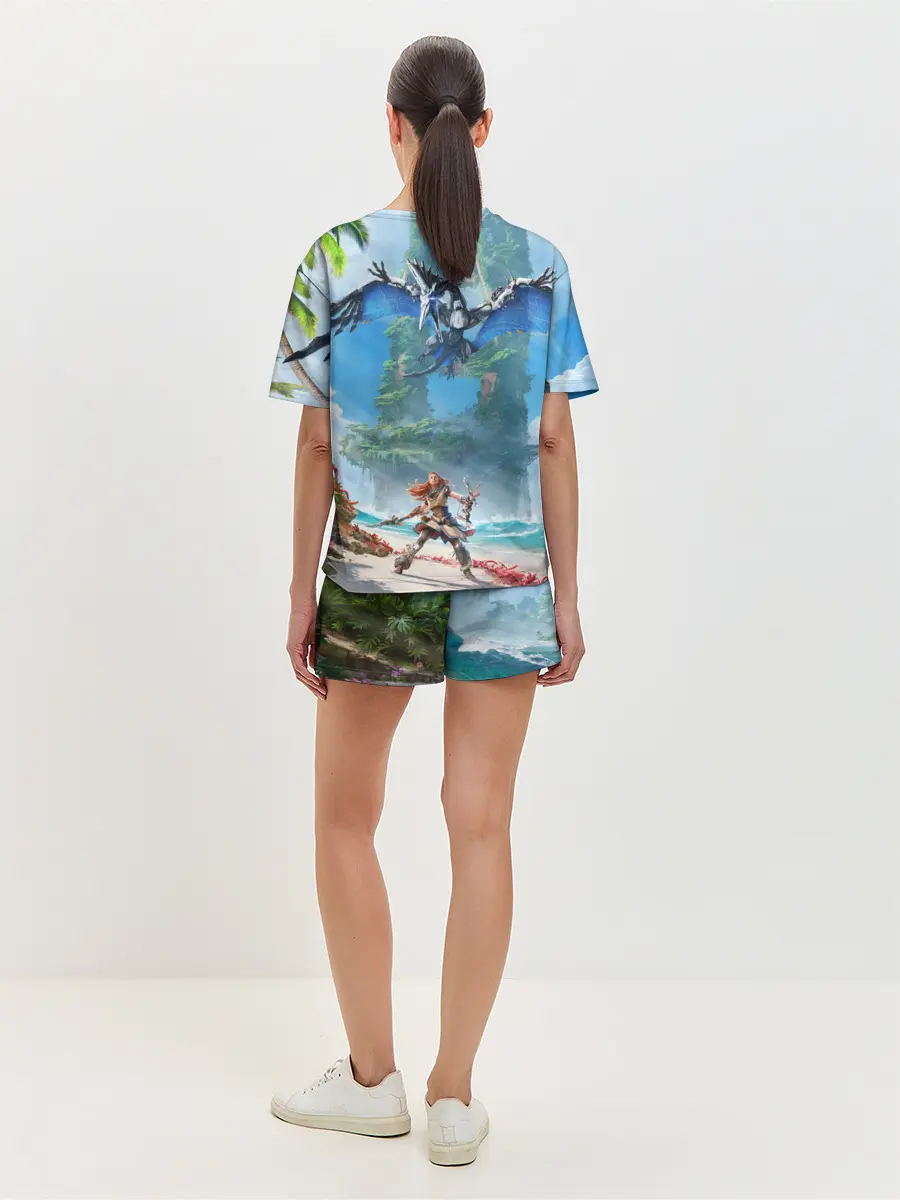 Женская пижама с шортами / Horizon Forbidden West