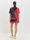 Женская пижама с шортами / KILLA красная