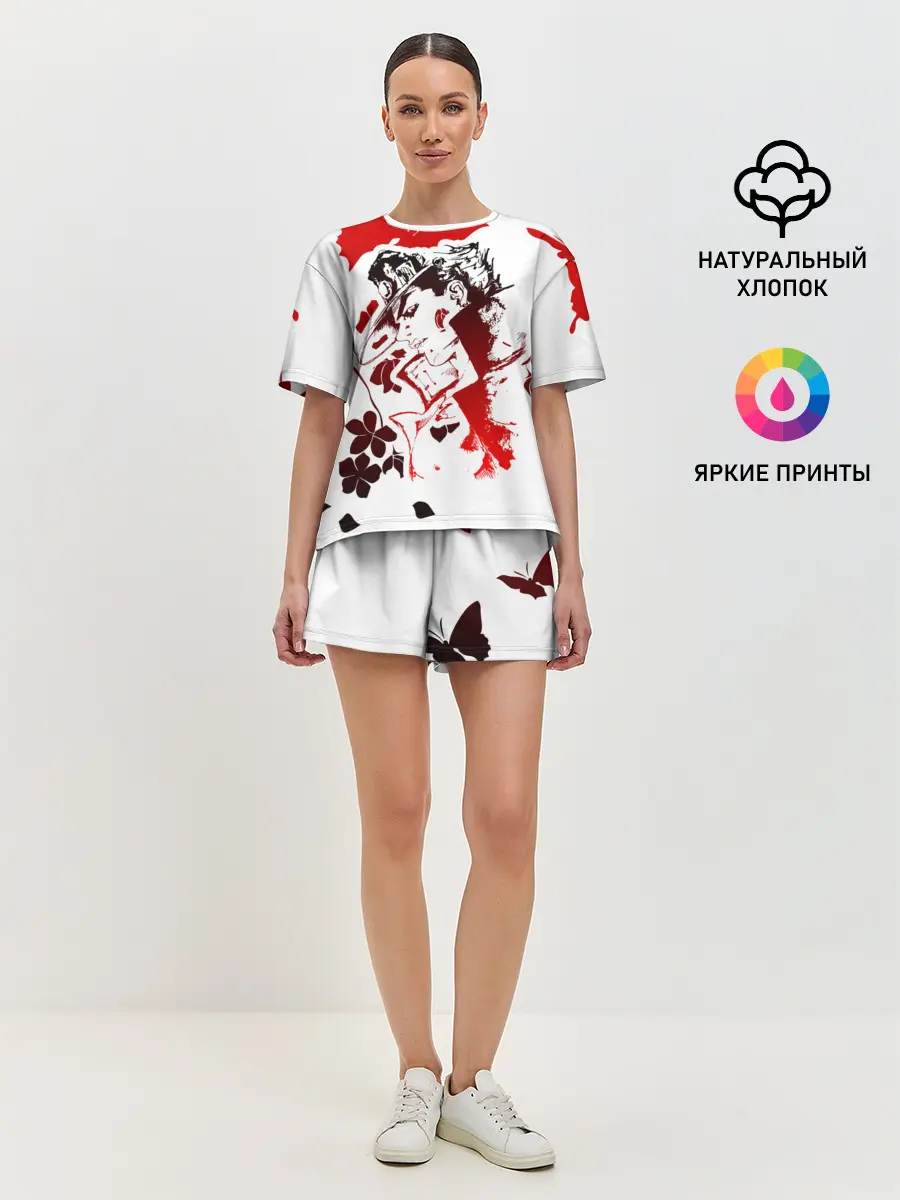 Женская пижама с шортами / JoJo Bizarre Adventure