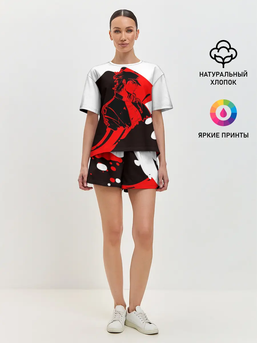 Женская пижама с шортами / Приключения ДжоДжо