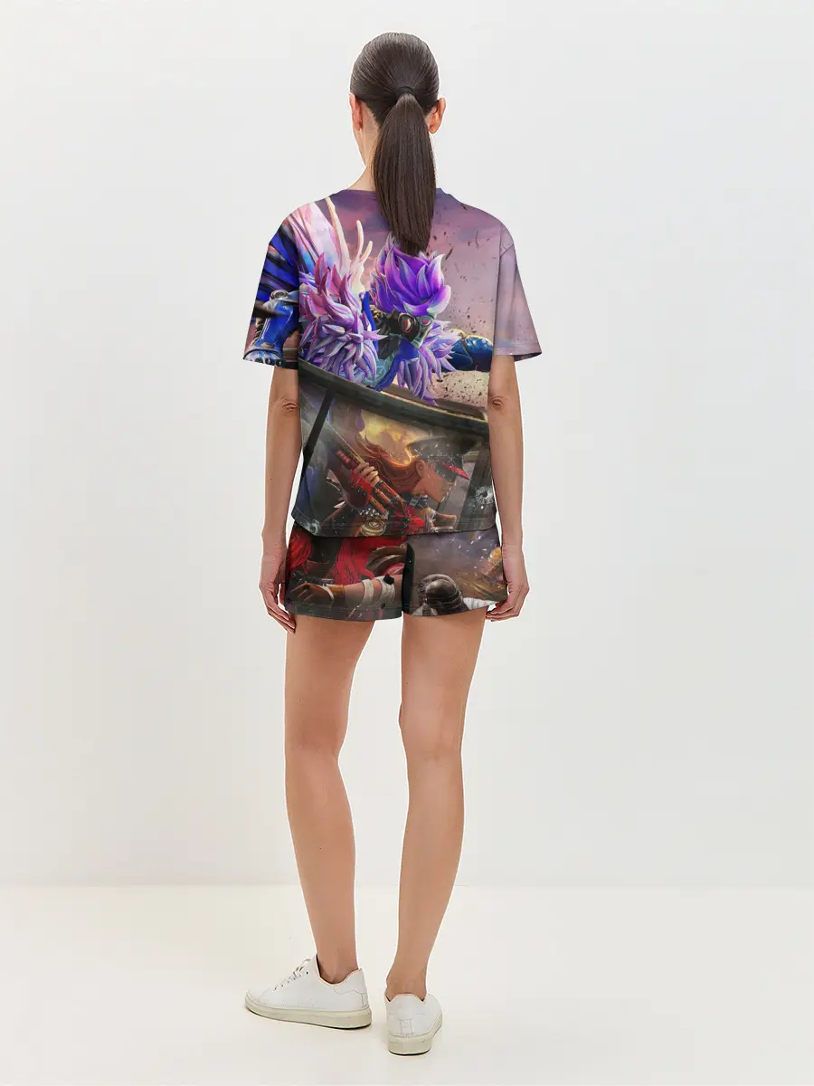 Женская пижама с шортами / PUBG