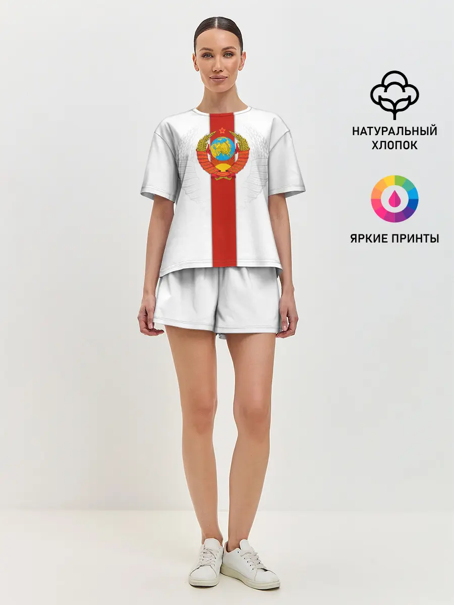 Женская пижама с шортами / СССР