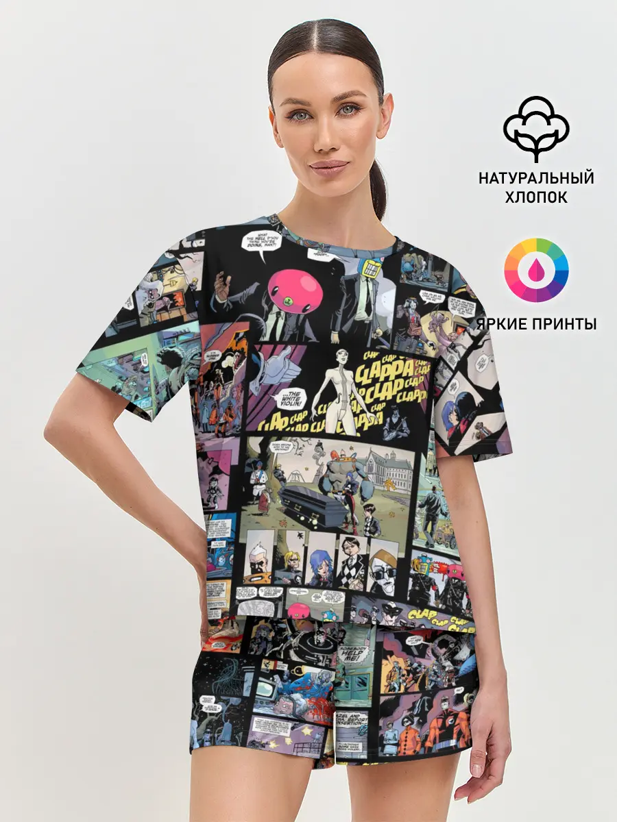 Женская пижама с шортами / Академия Амбрелла