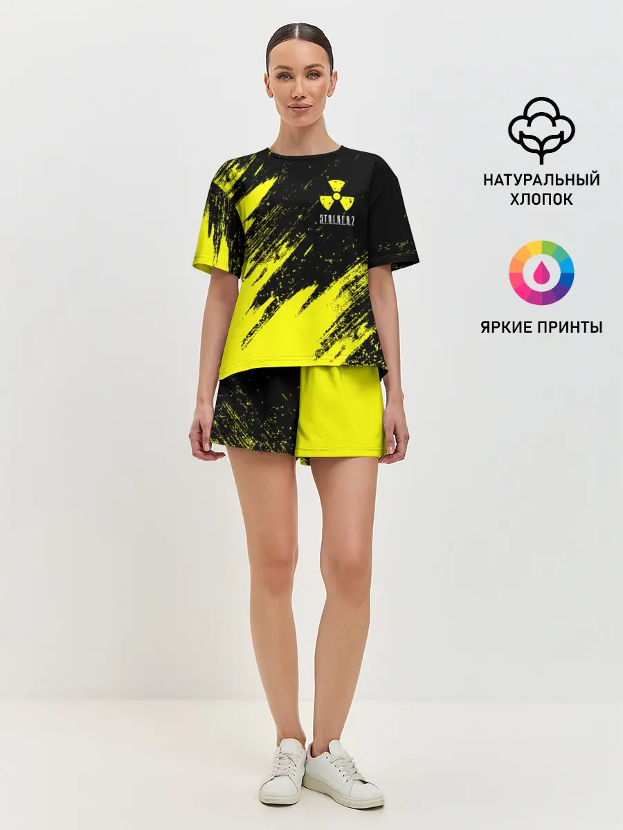 Женская пижама с шортами / STALKER 2 / СТАЛКЕР 2
