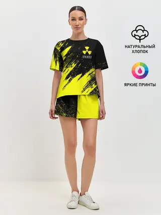 Женская пижама с шортами / STALKER 2 / СТАЛКЕР 2