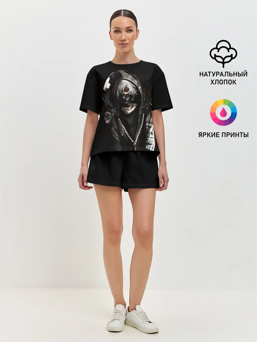 Женская пижама с шортами / Токийский гуль