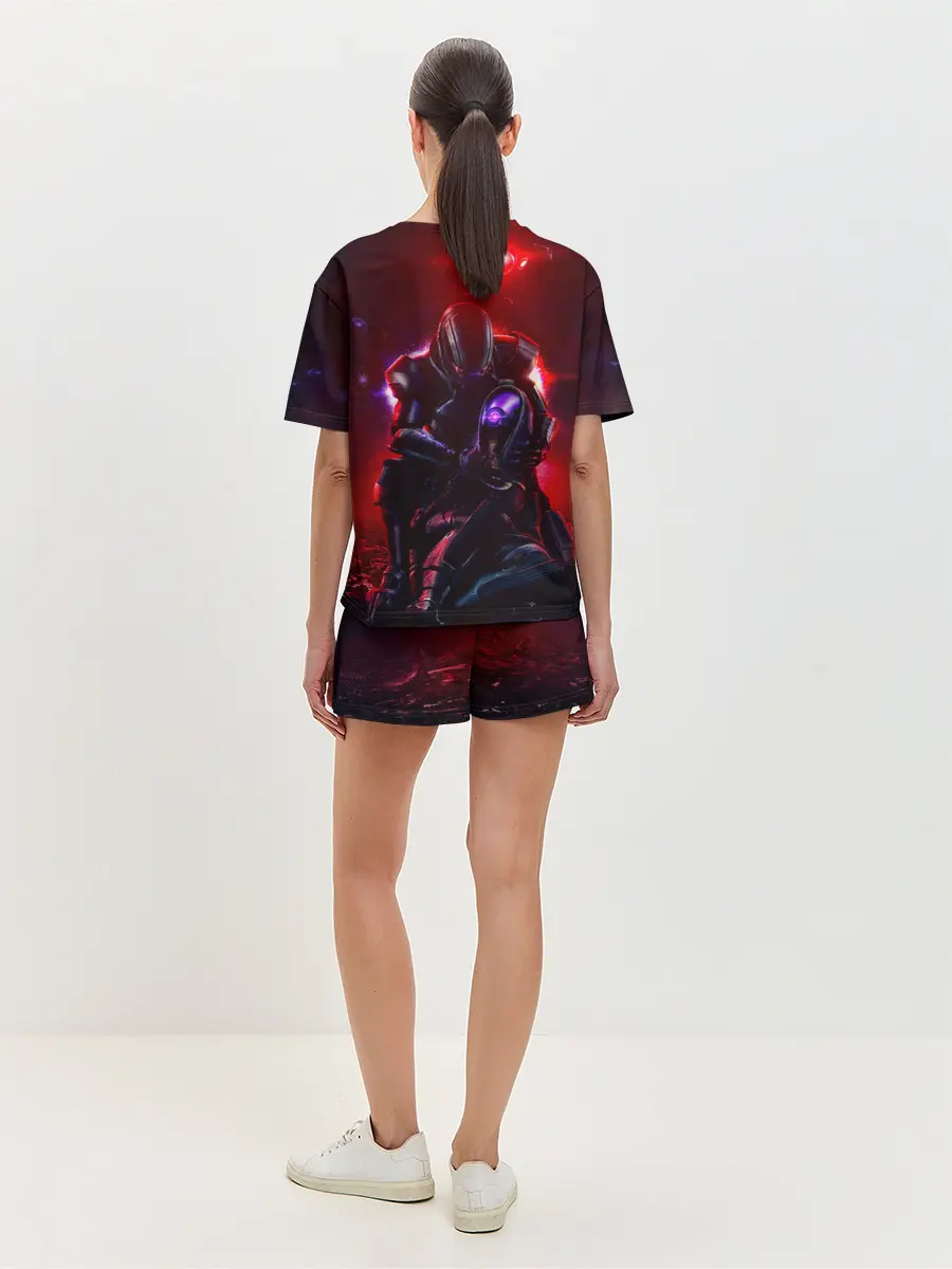 Женская пижама с шортами / Mass Effect