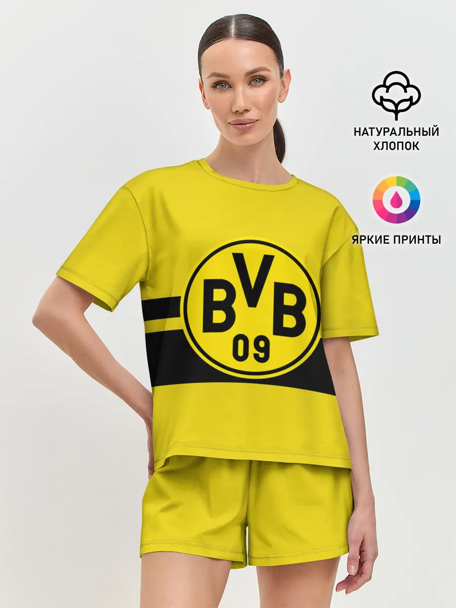 Женская пижама с шортами / BORUSSIA DORTMUND