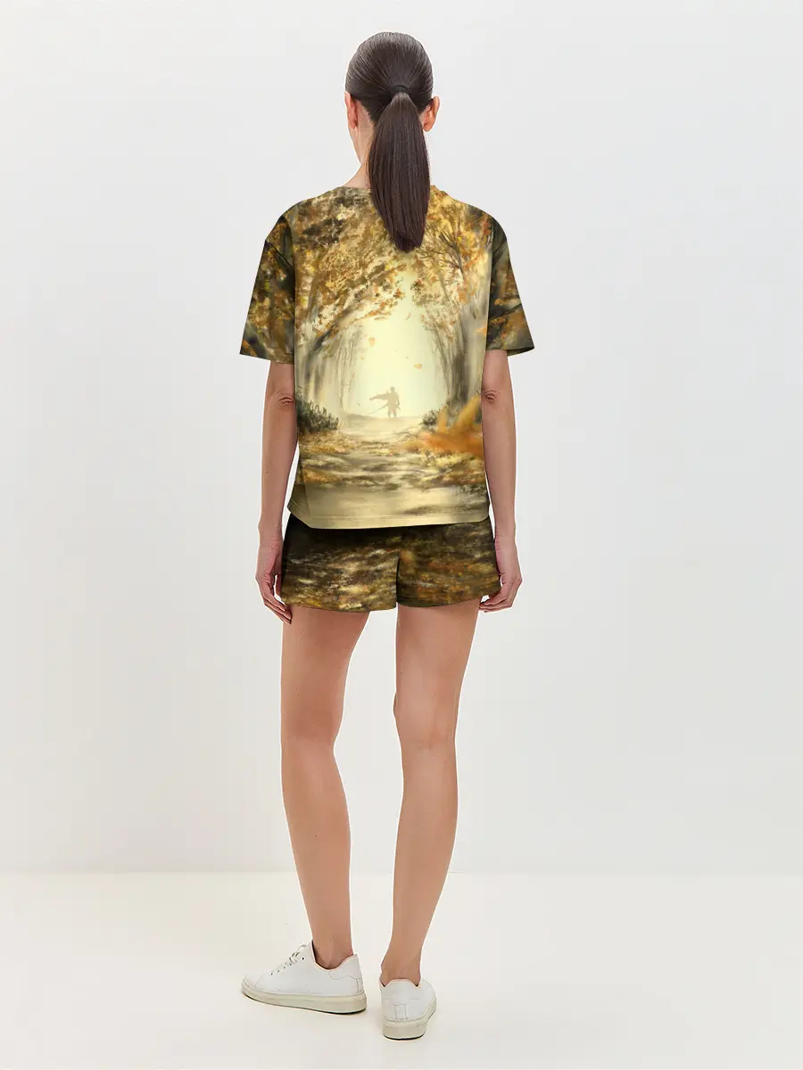 Женская пижама с шортами / Ghost of Tsushima