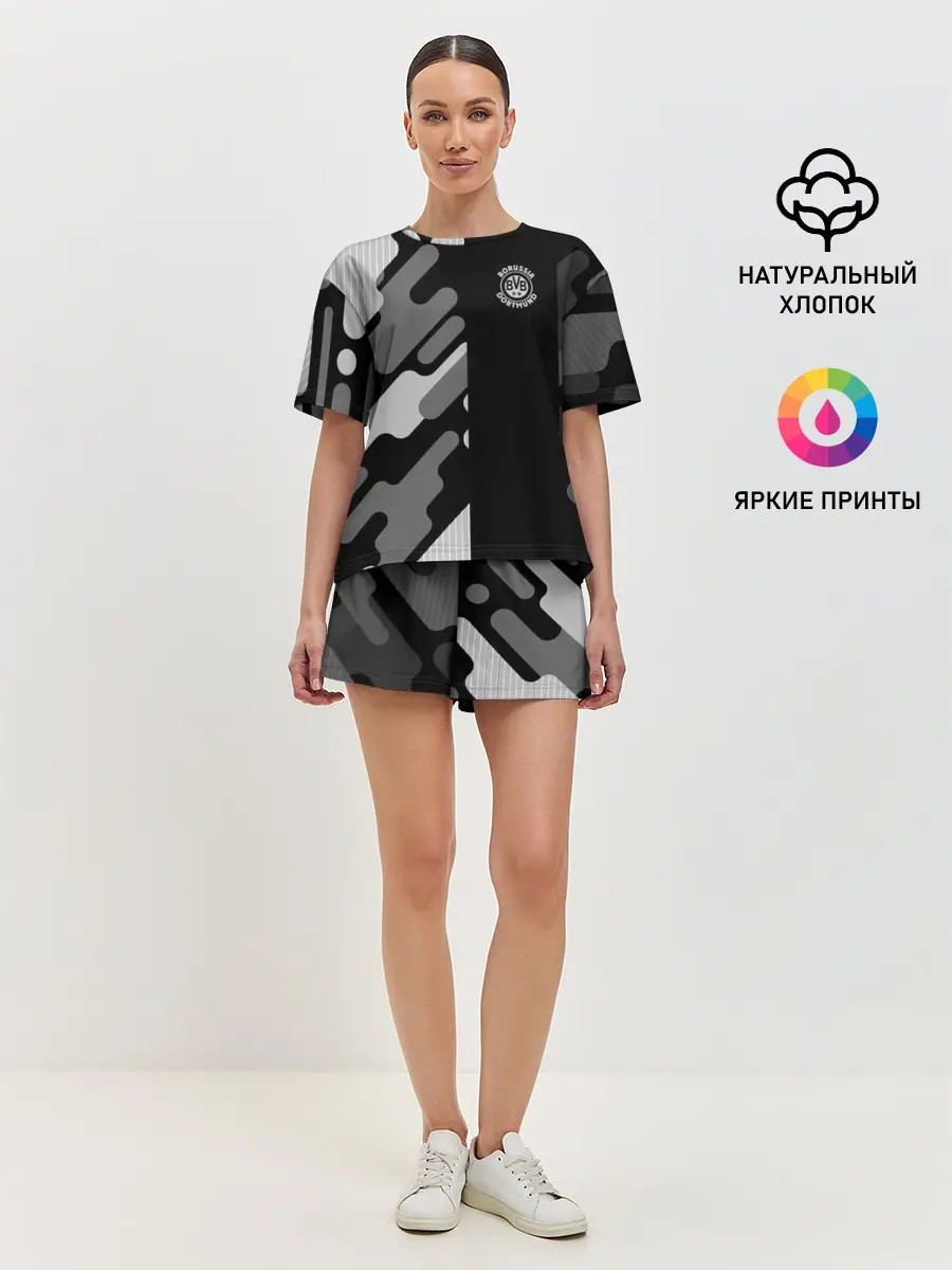 Женская пижама с шортами / FC Borussia