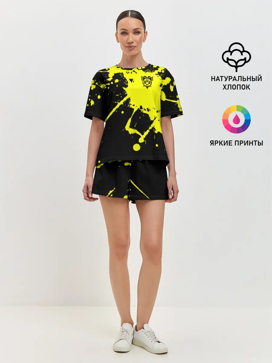 Женская пижама с шортами / FC Borussia