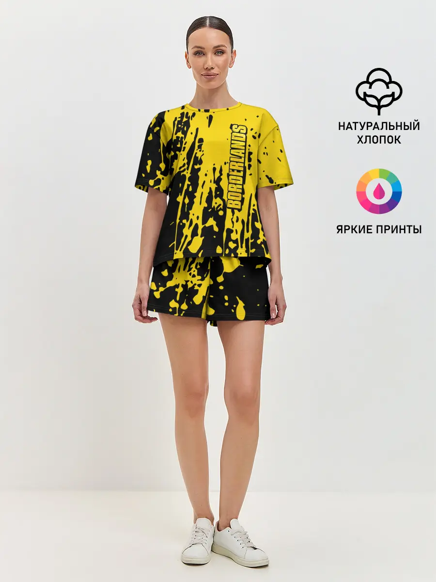 Женская пижама с шортами / Borderlands