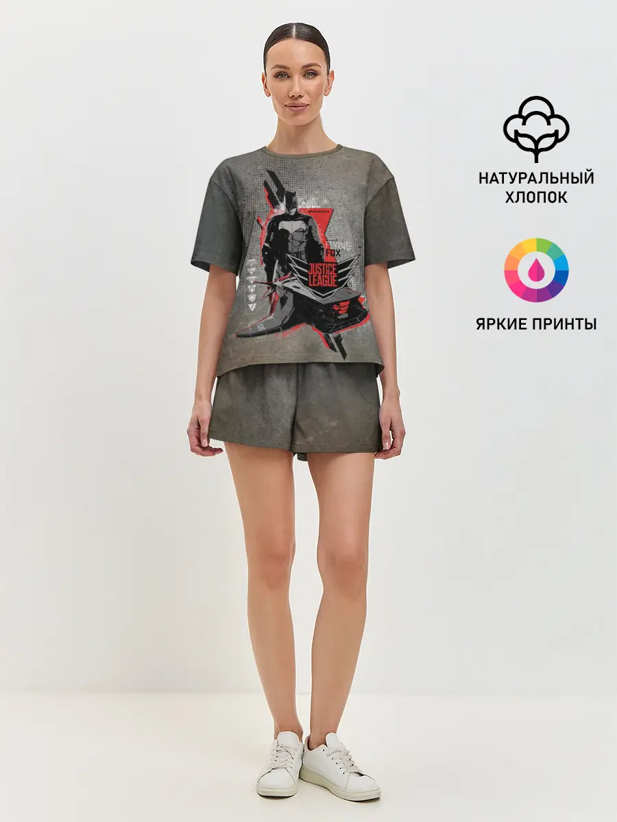 Женская пижама с шортами / Batman