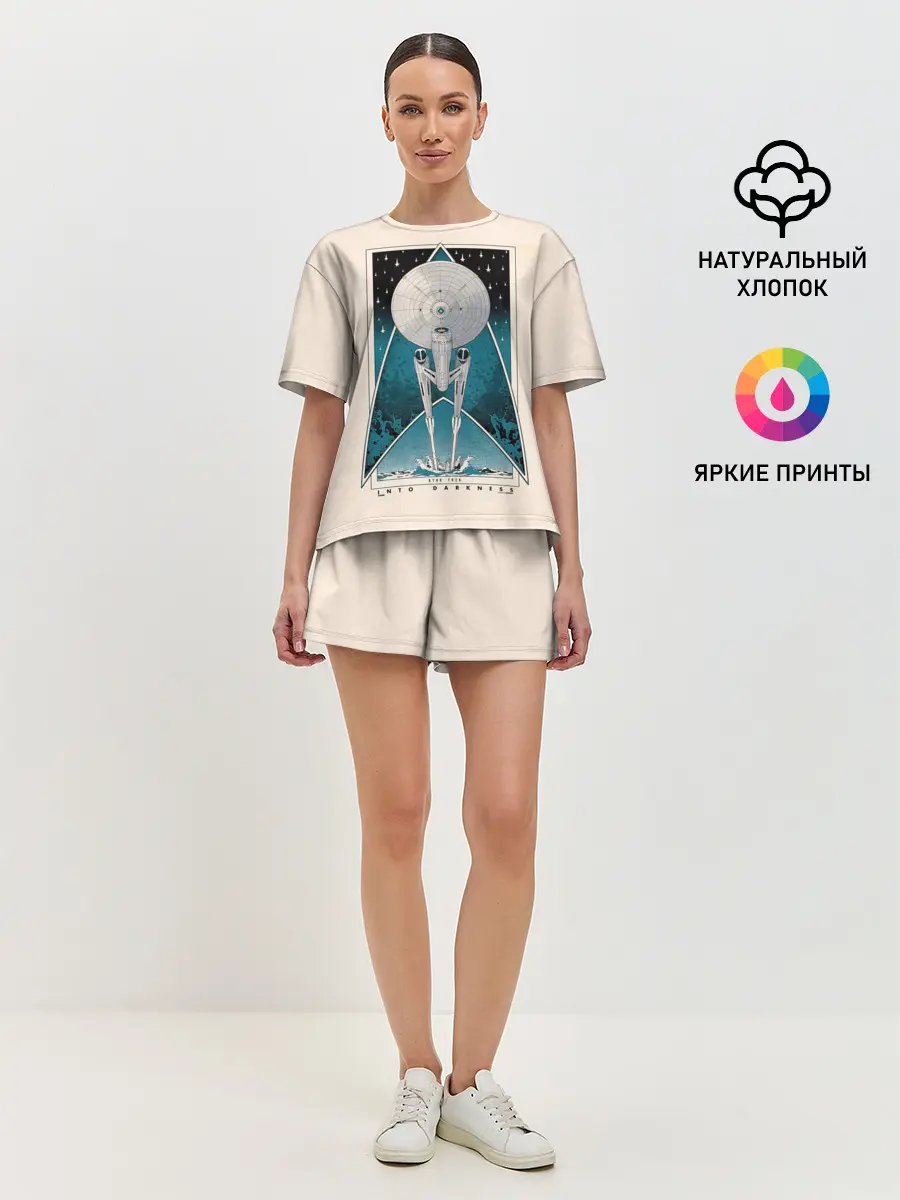 Женская пижама с шортами / Star Trek