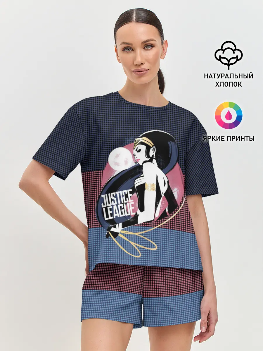 Женская пижама с шортами / Диана Принс