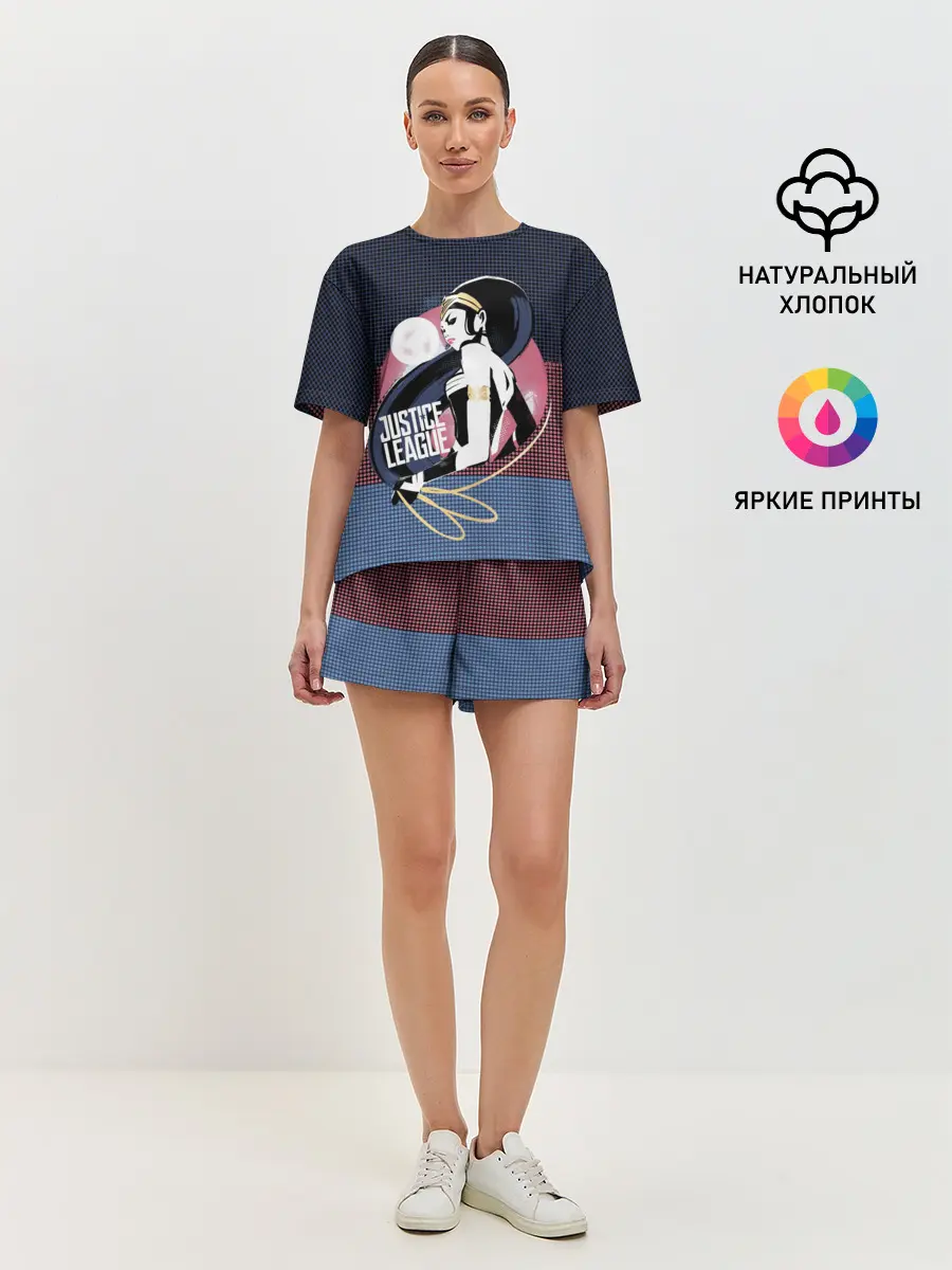 Женская пижама с шортами / Диана Принс