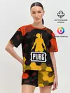 Женская пижама с шортами / PUBG / ПАБГ