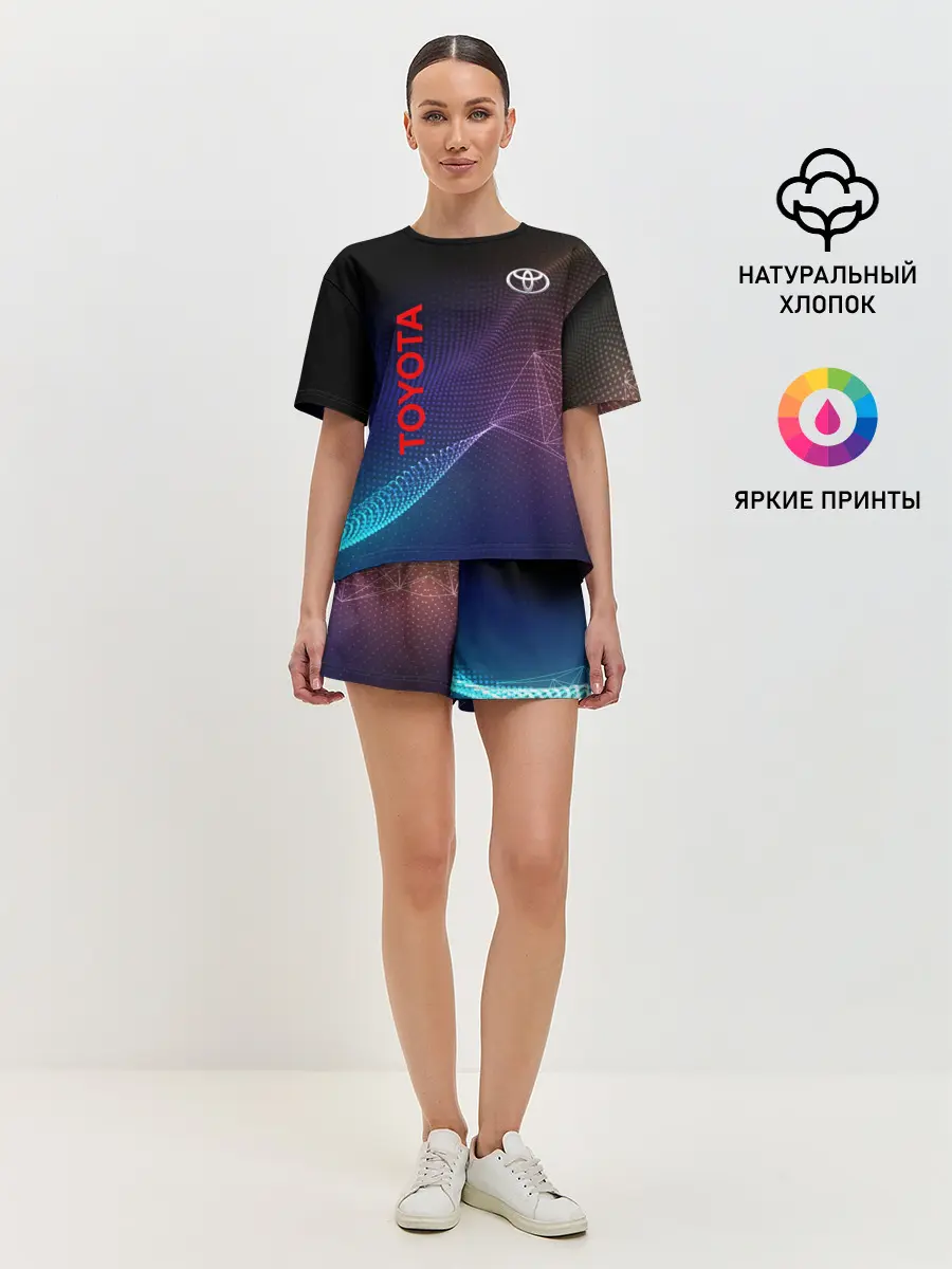 Женская пижама с шортами / TOYOTA