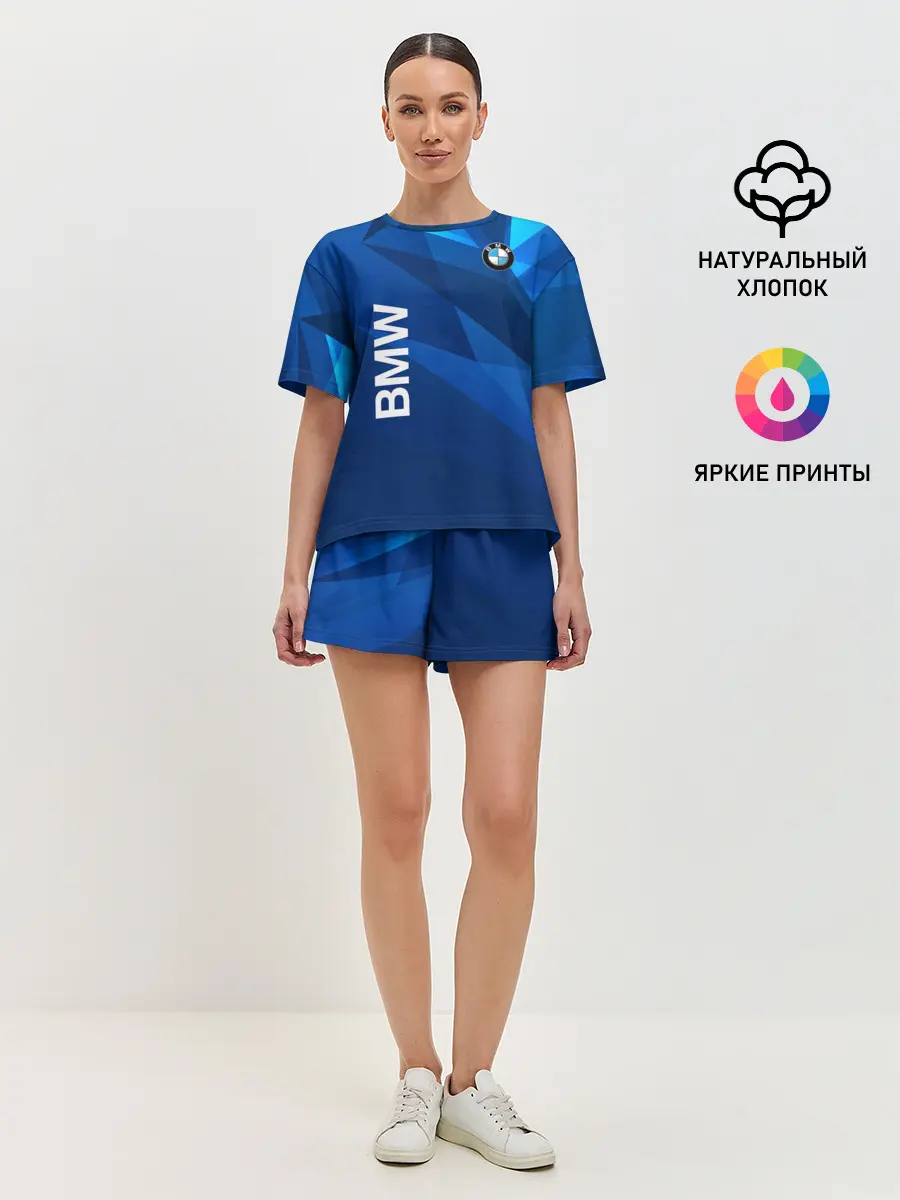 Женская пижама с шортами / BMW