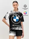 Женская пижама с шортами / BMW / БМВ