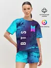 Женская пижама с шортами / BTS / БТС