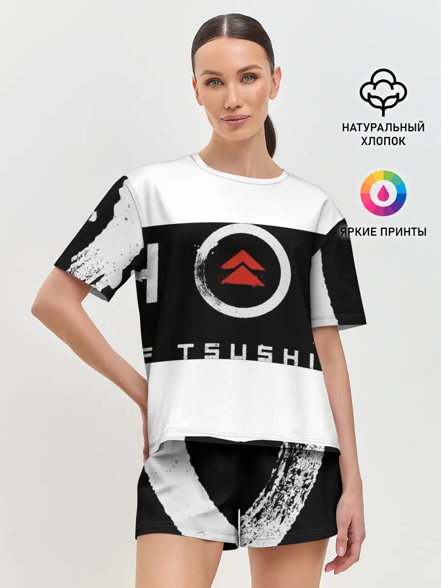 Женская пижама с шортами / Ghost of Tsushima