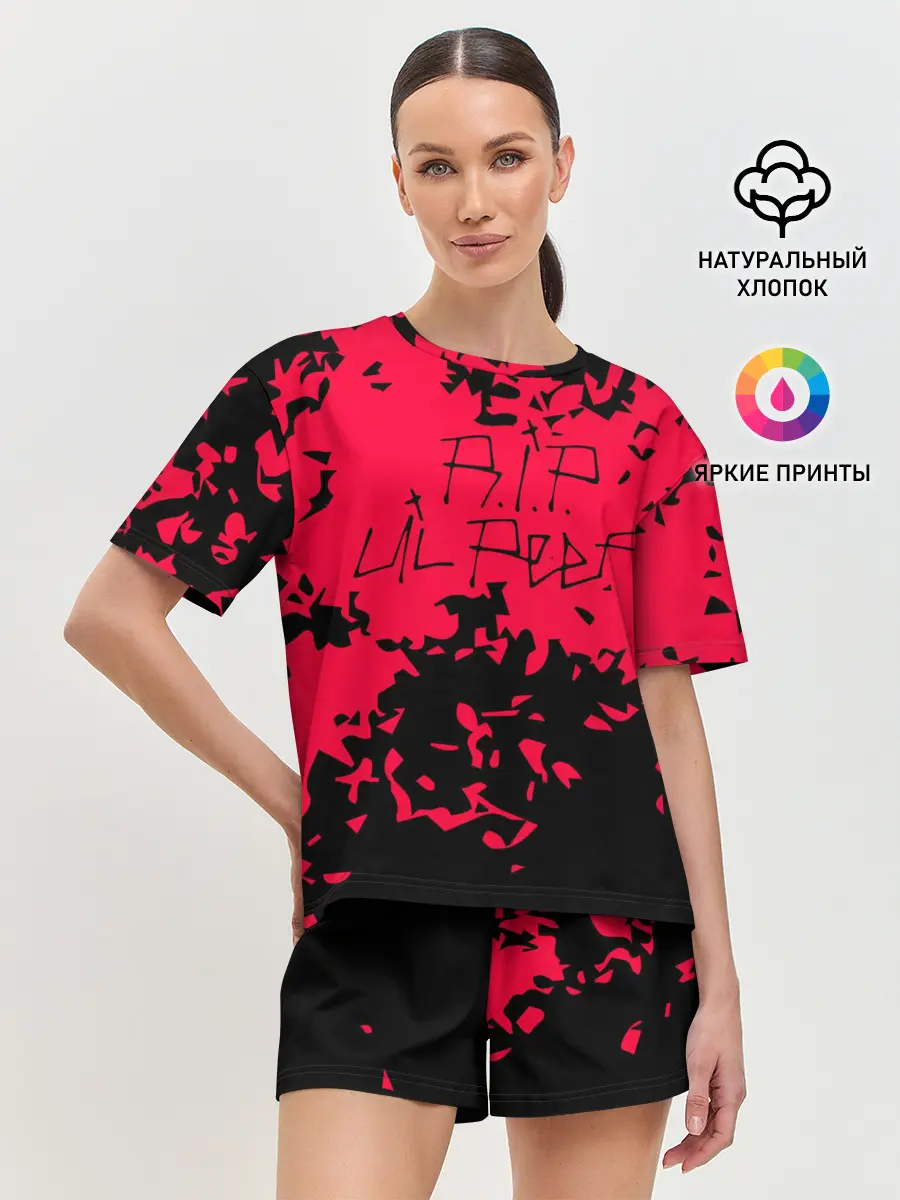 Женская пижама с шортами / Lil Peep