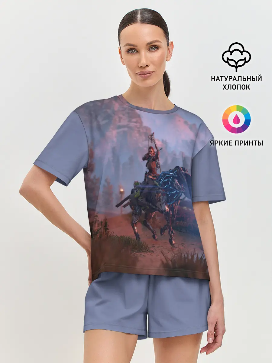 Женская пижама с шортами / Horizon Zero Dawn