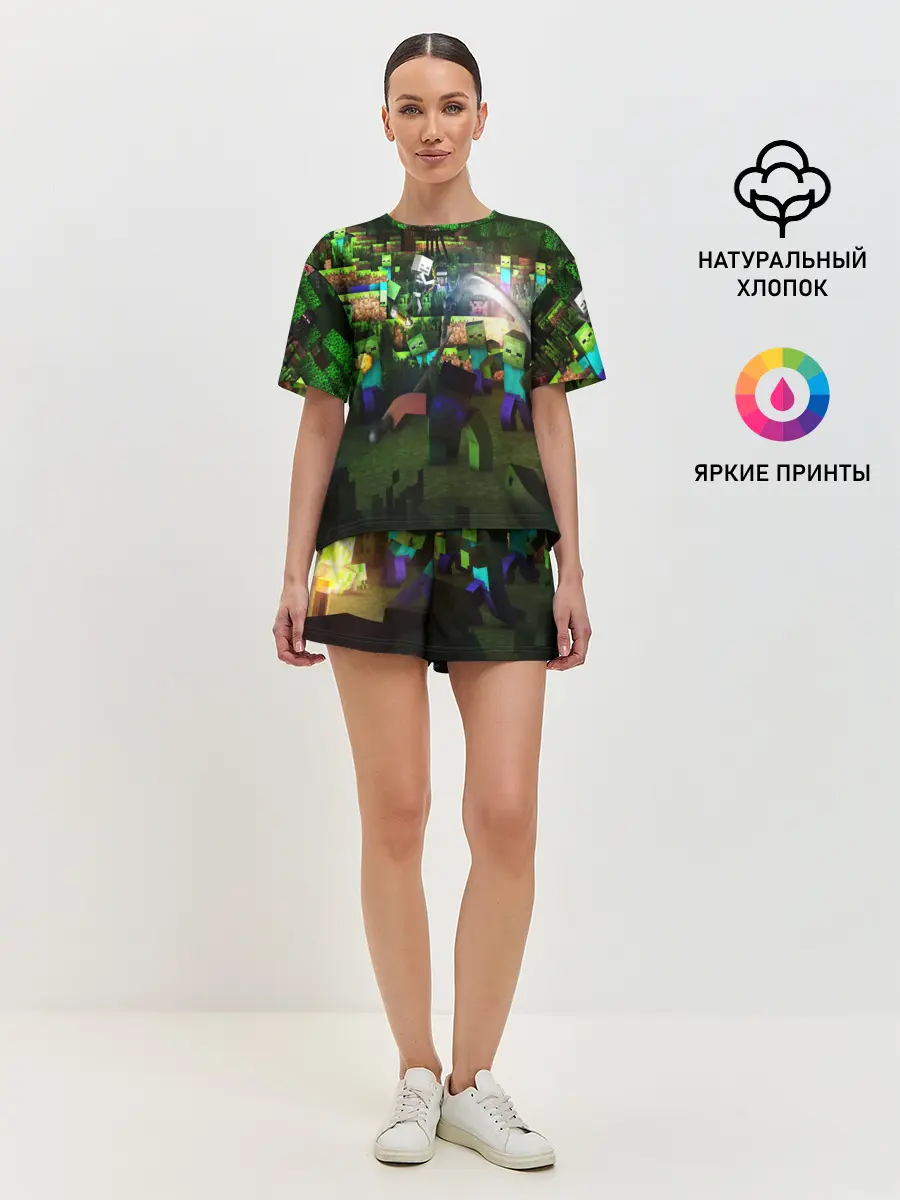 Женская пижама с шортами / КРИПЕР