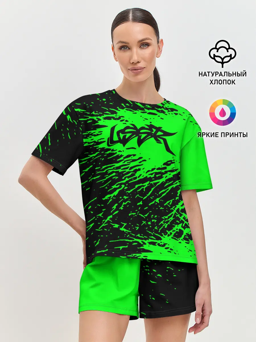 Женская пижама с шортами / СССР