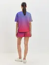 Женская пижама с шортами / ЯРКИЙ ГРДИЕНТ