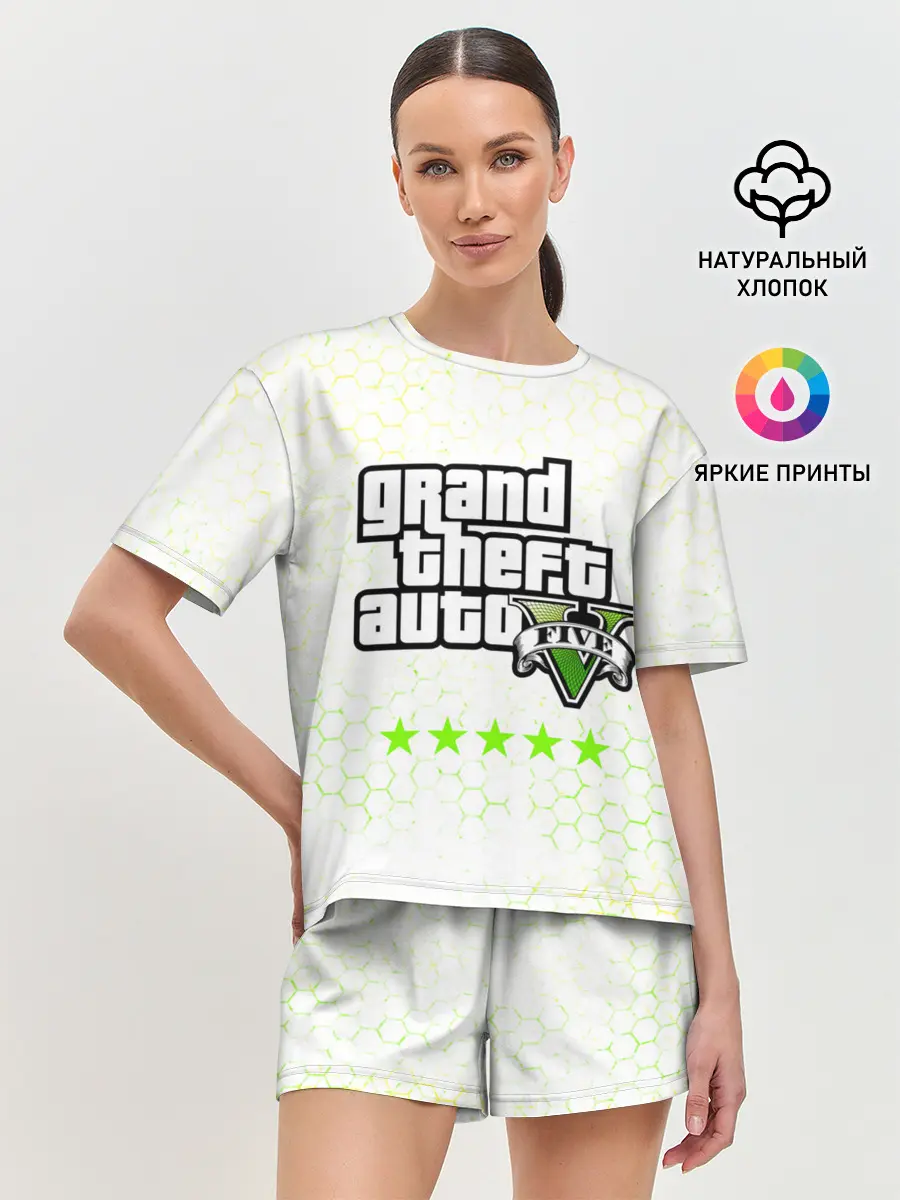 Женская пижама с шортами / GTA 5 / ГТА 5