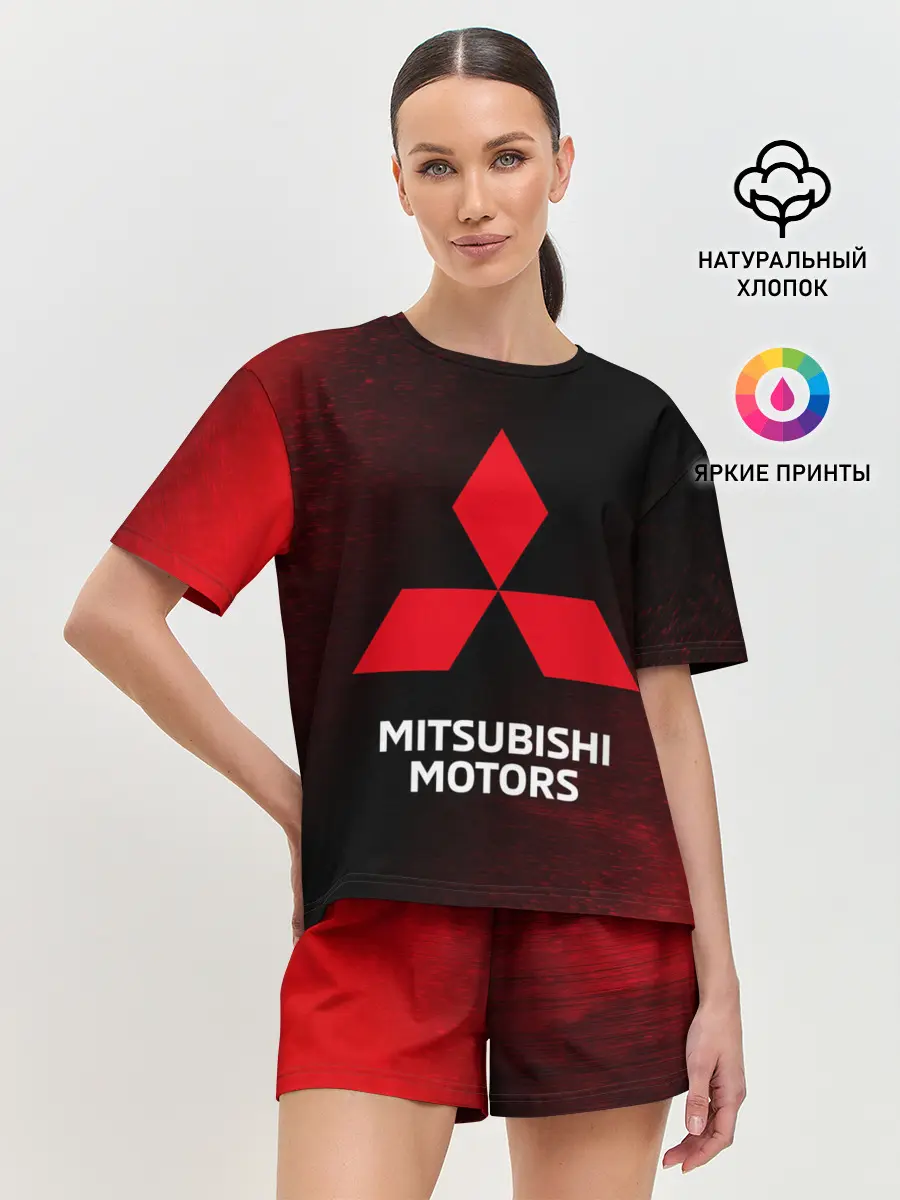 Женская пижама с шортами / MITSUBISHI / МИТСУБИСИ
