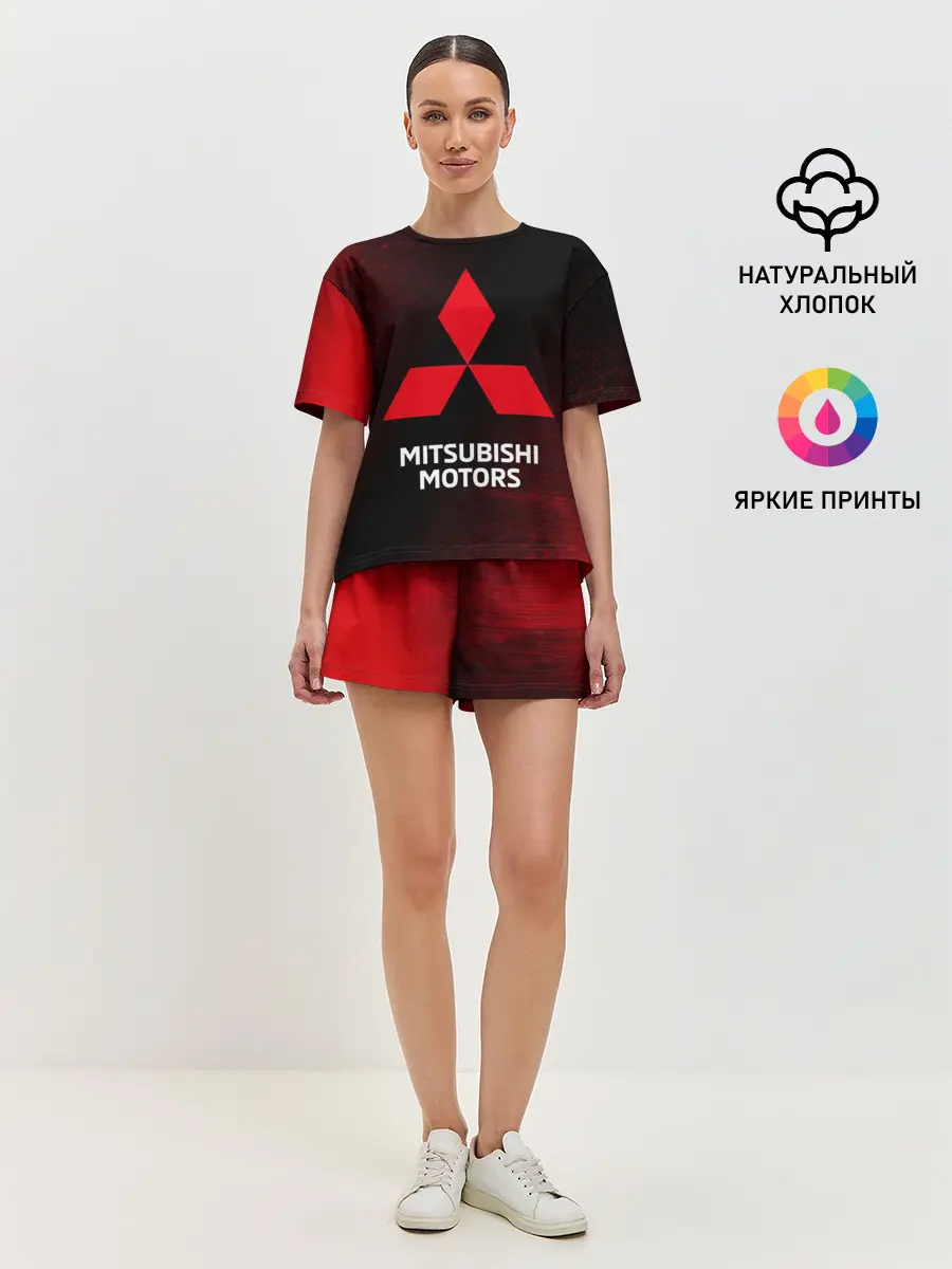 Женская пижама с шортами / MITSUBISHI / МИТСУБИСИ