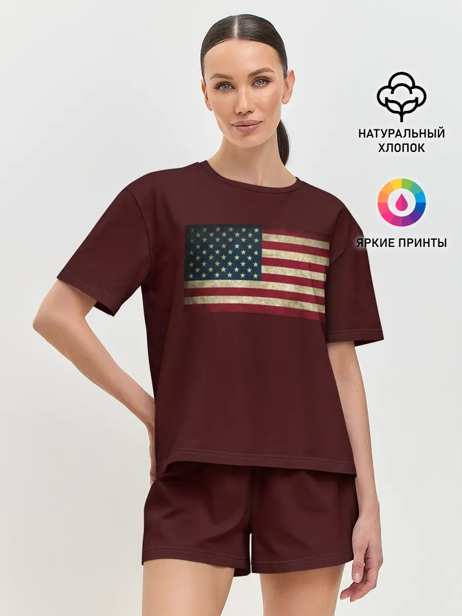 Женская пижама с шортами / USA