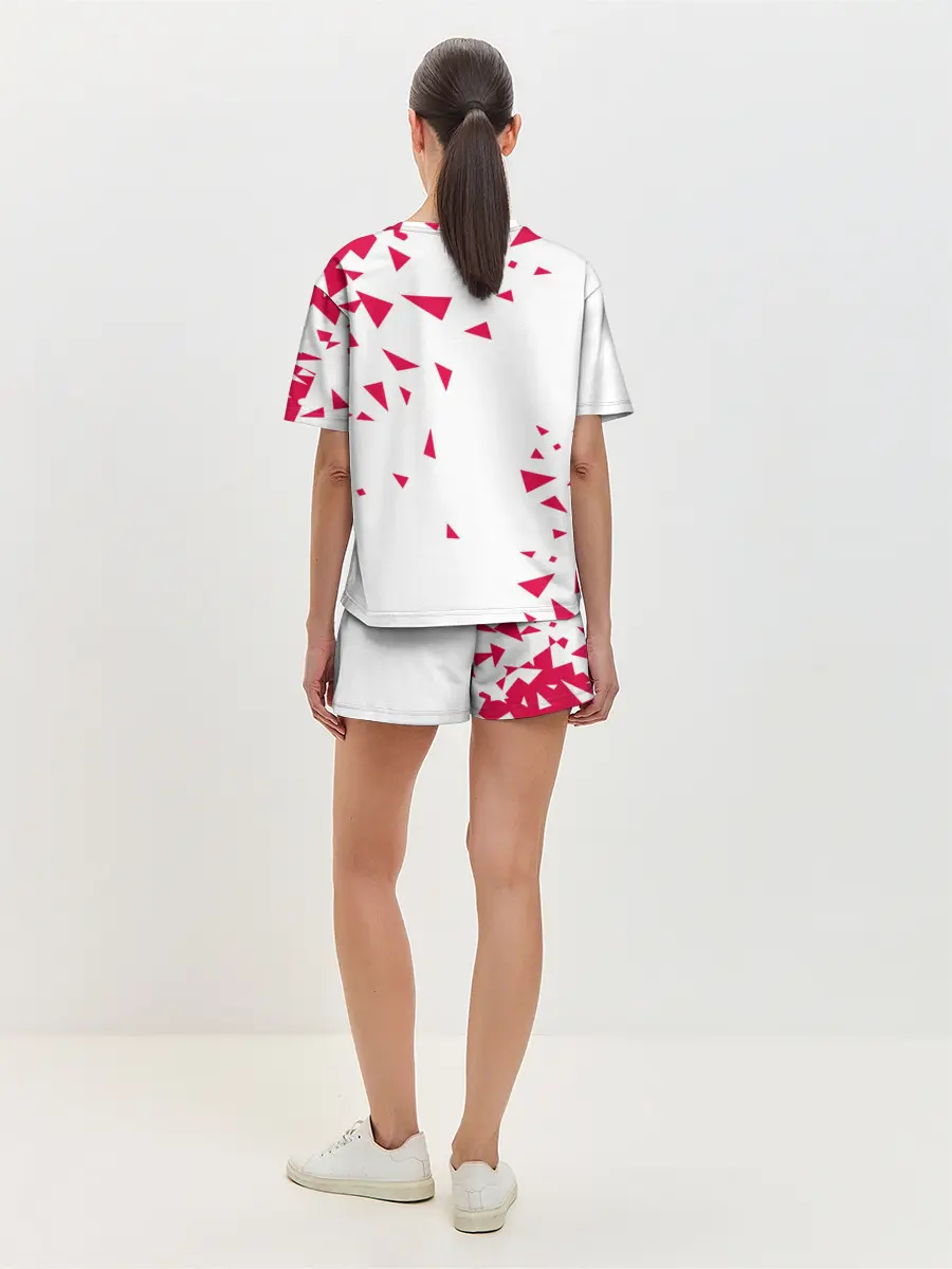 Женская пижама с шортами / Beastars треугольники