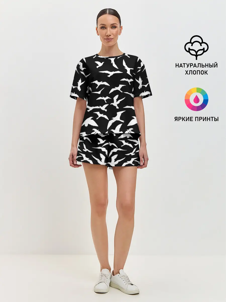 Женская пижама с шортами / Freedom | Свобода