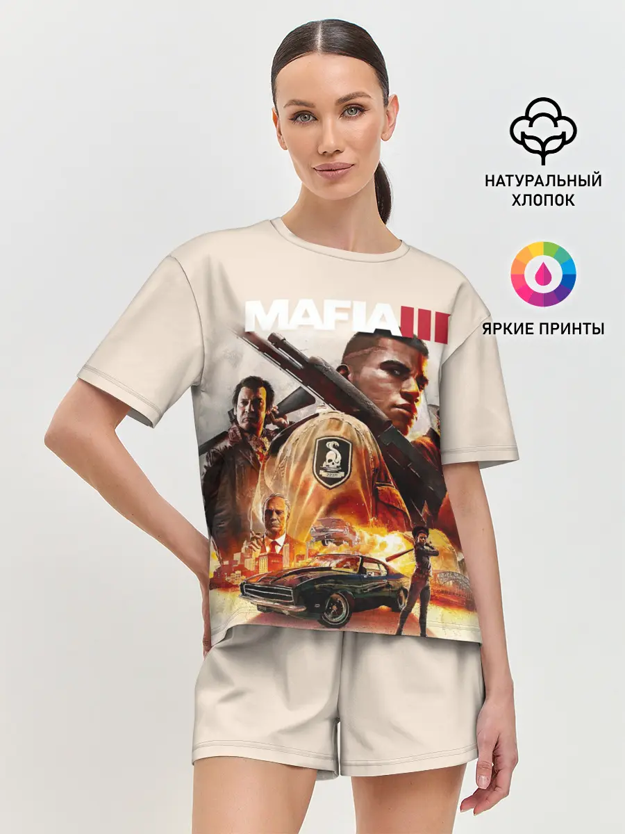 Женская пижама с шортами / Mafia 3