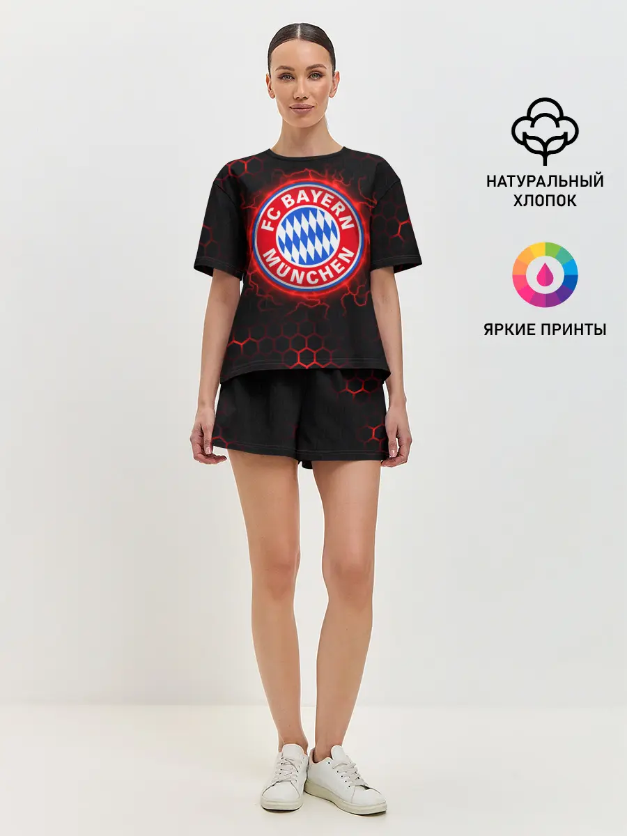 Женская пижама с шортами / Бавария