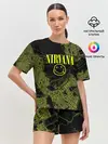 Женская пижама с шортами / Nirvana | Нирвана
