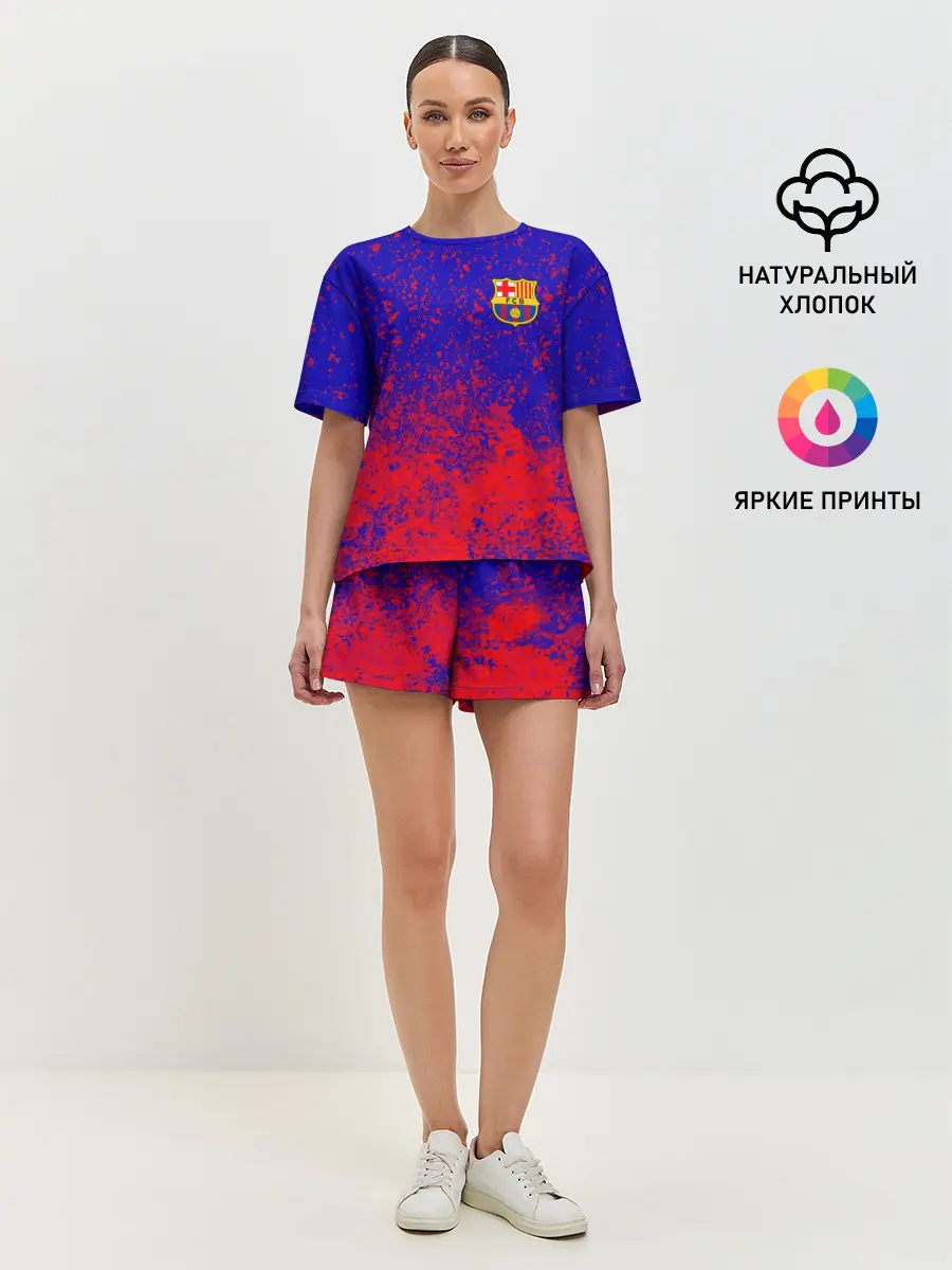 Женская пижама с шортами / Barcelona | Барселона