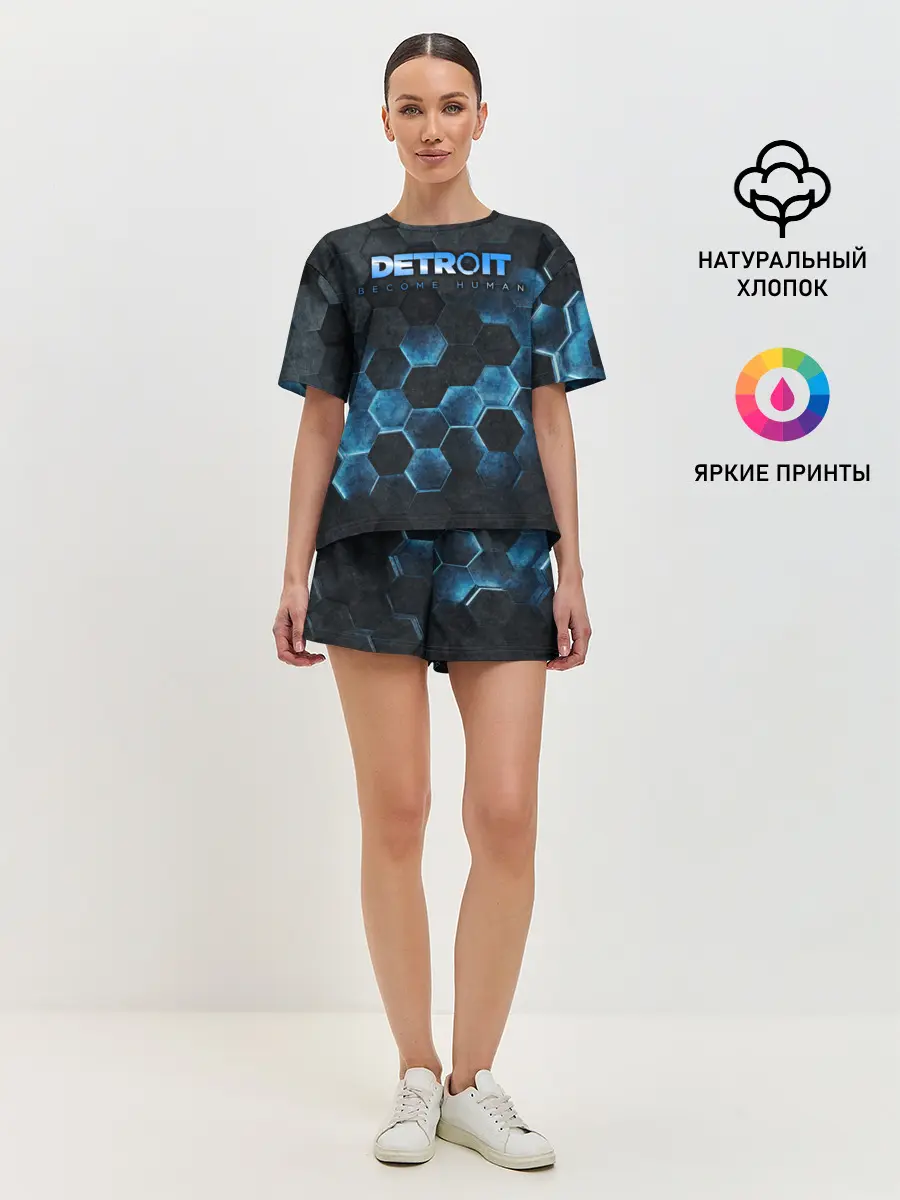 Женская пижама с шортами / Detroit: Become Human