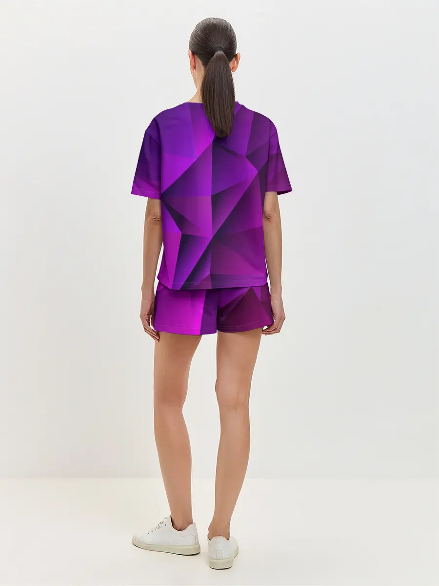 Женская пижама с шортами / Deep Purple