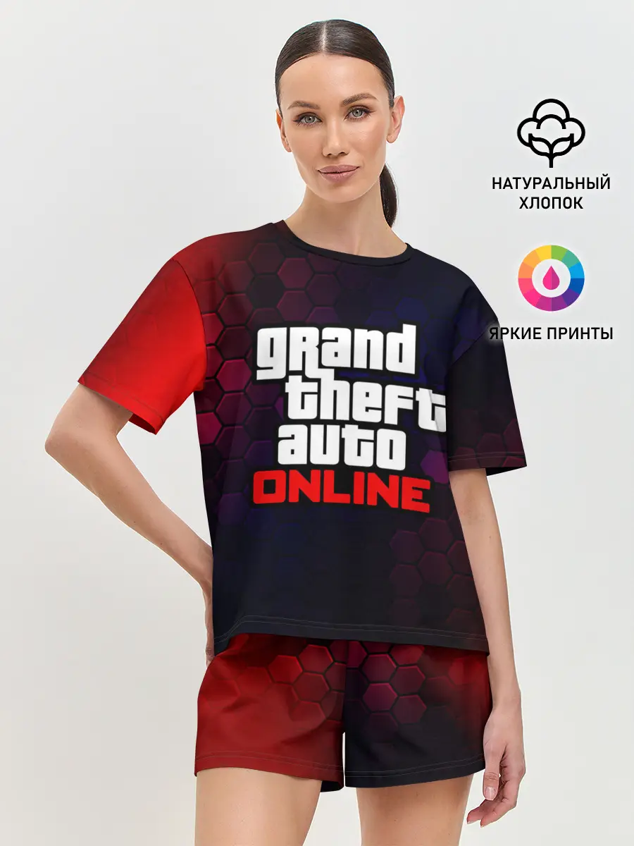 Женская пижама с шортами / GTA ONLINE / ГТА ОНЛАЙН