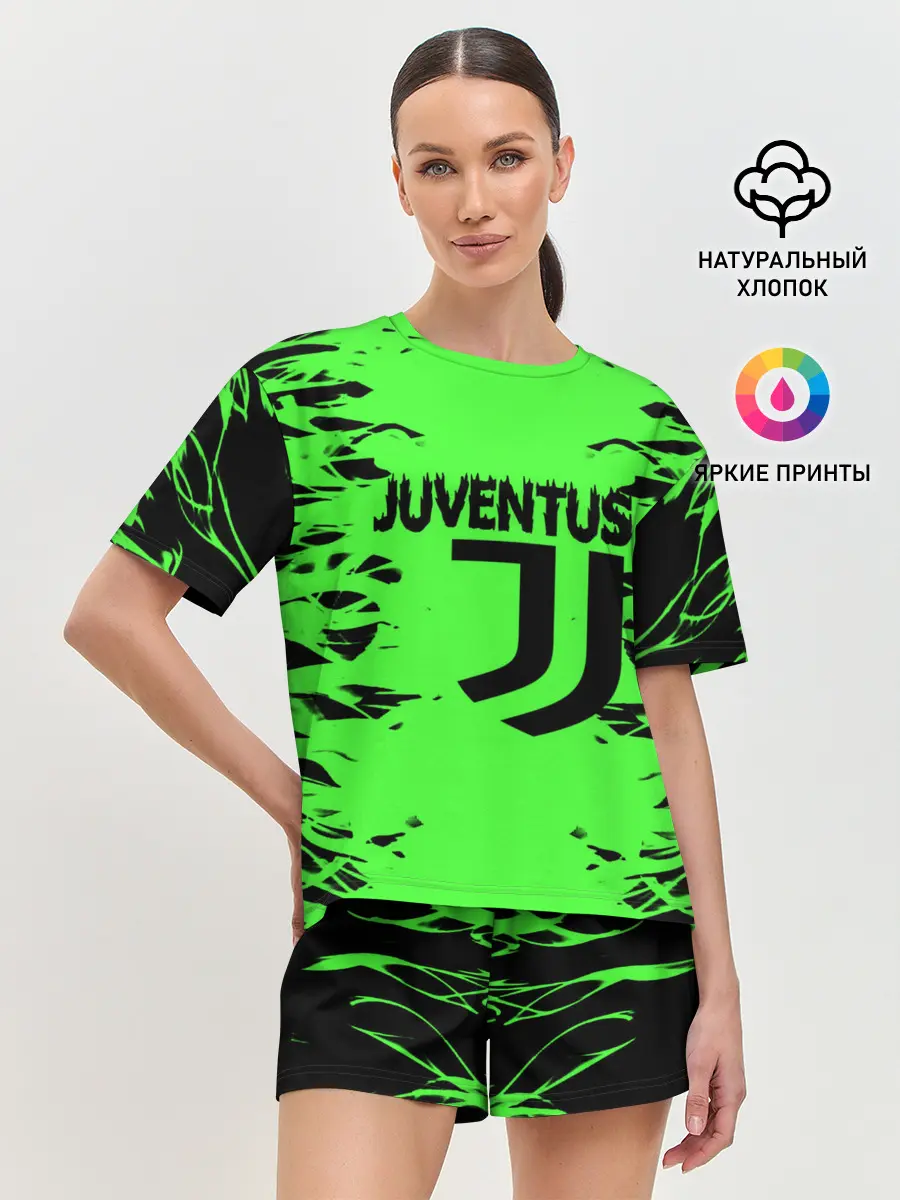 Женская пижама с шортами / JUVENTUS