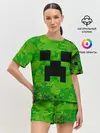 Женская пижама с шортами / MINECRAFT / МАЙНКРАФТ