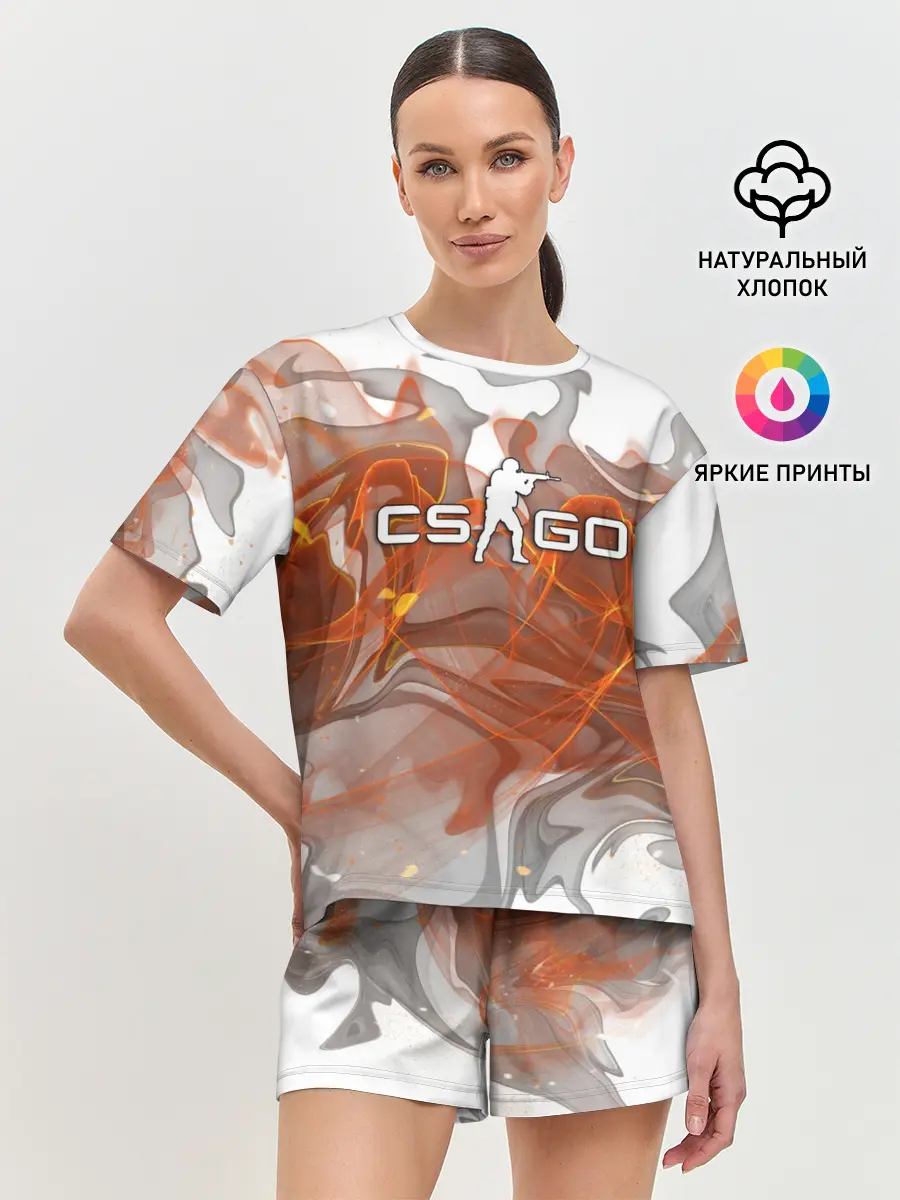Женская пижама с шортами / COUNTER STRIKE