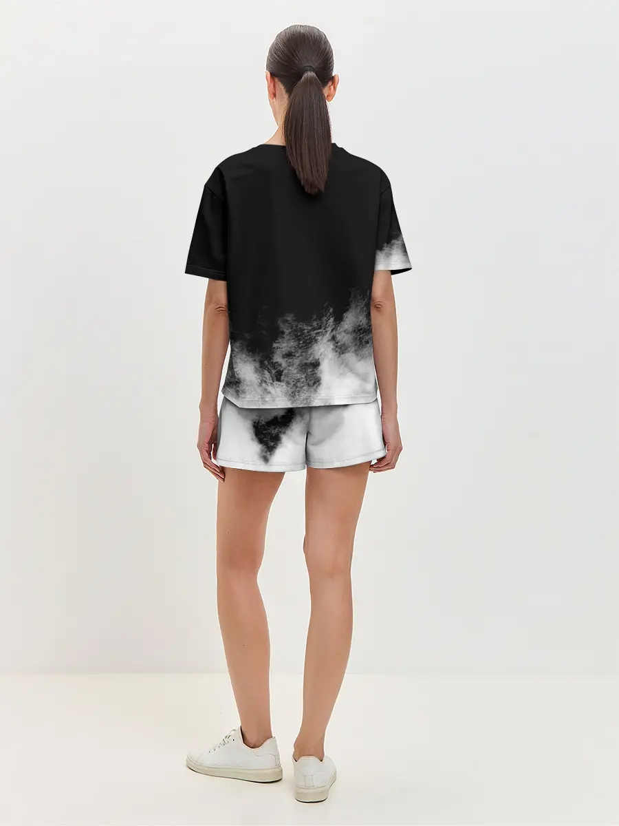 Женская пижама с шортами / Deep Purple