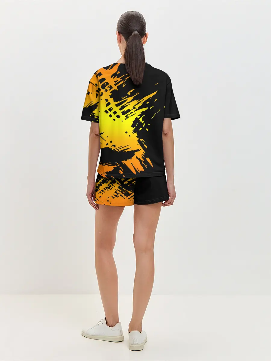 Женская пижама с шортами / Deep Purple