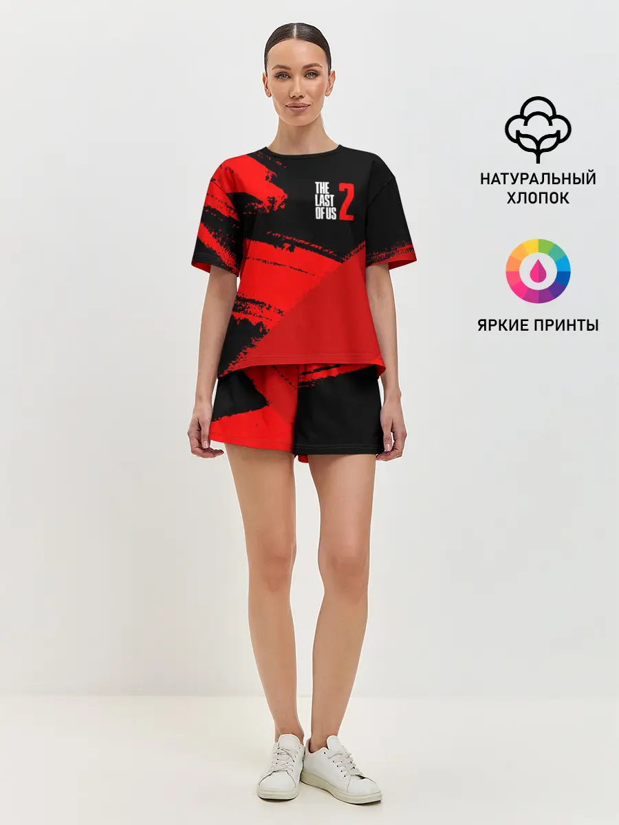Женская пижама с шортами / THE LAST OF US 2 / ОДНИ ИЗ НАС